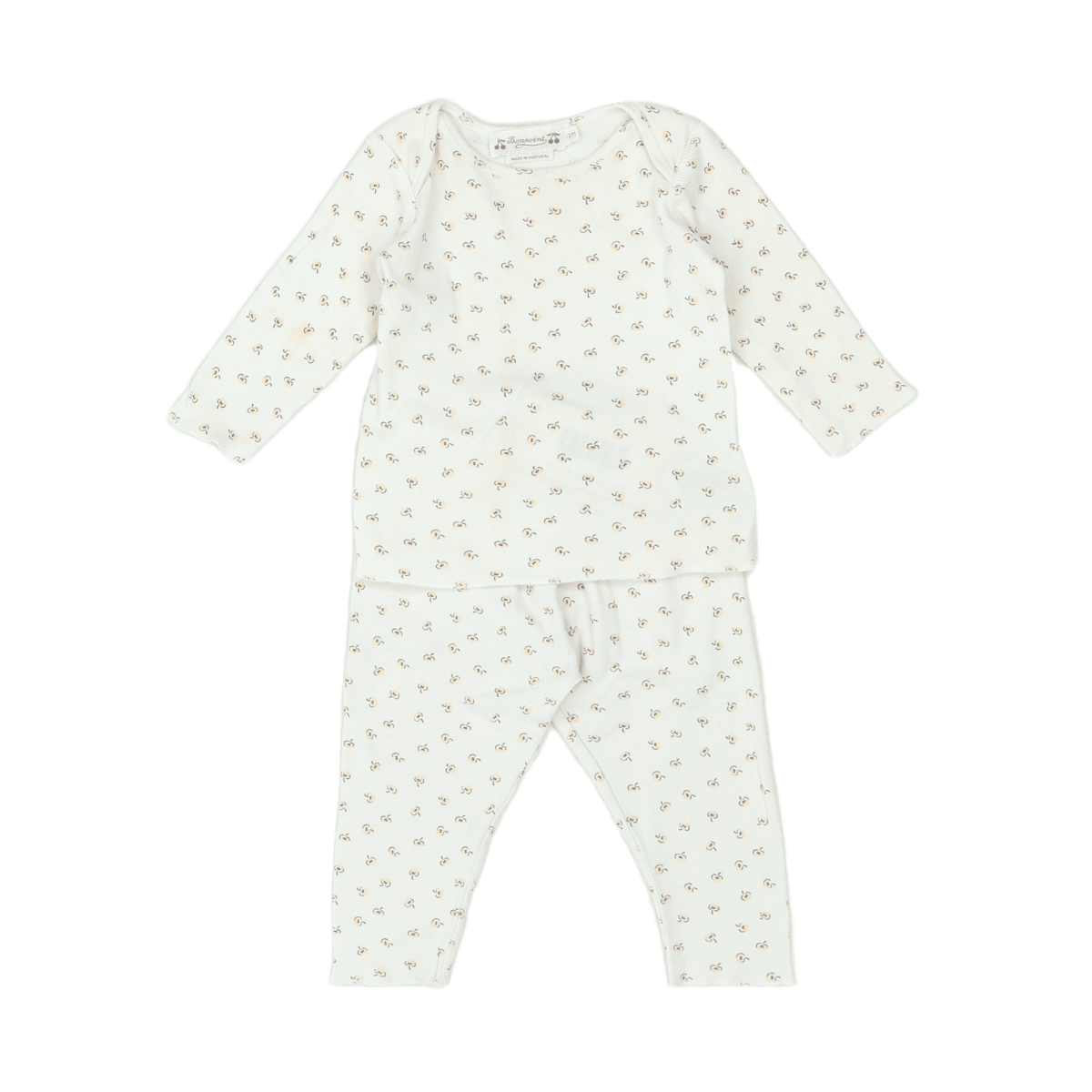 BONPOINT - PYJAMA - BLANC, BEIGE - 12 MOIS