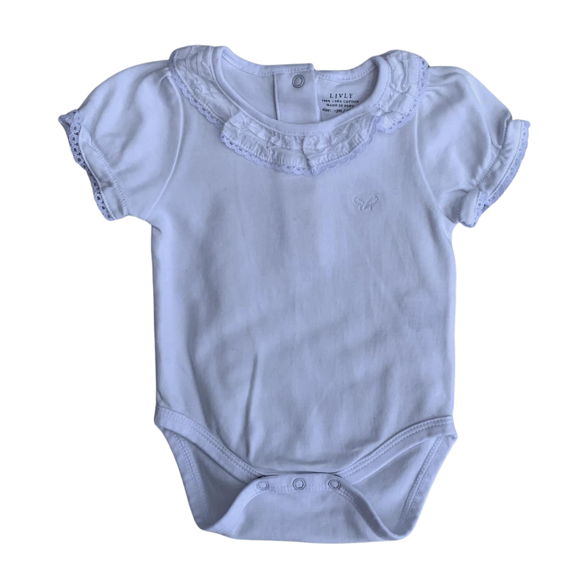 LIVLY - BODY - BLANC - 3 MOIS