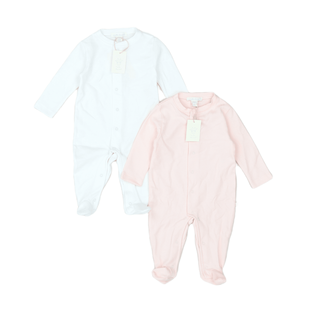 MARIE-CHANTAL - SET - WHITE, PINK - 6 MONTHS