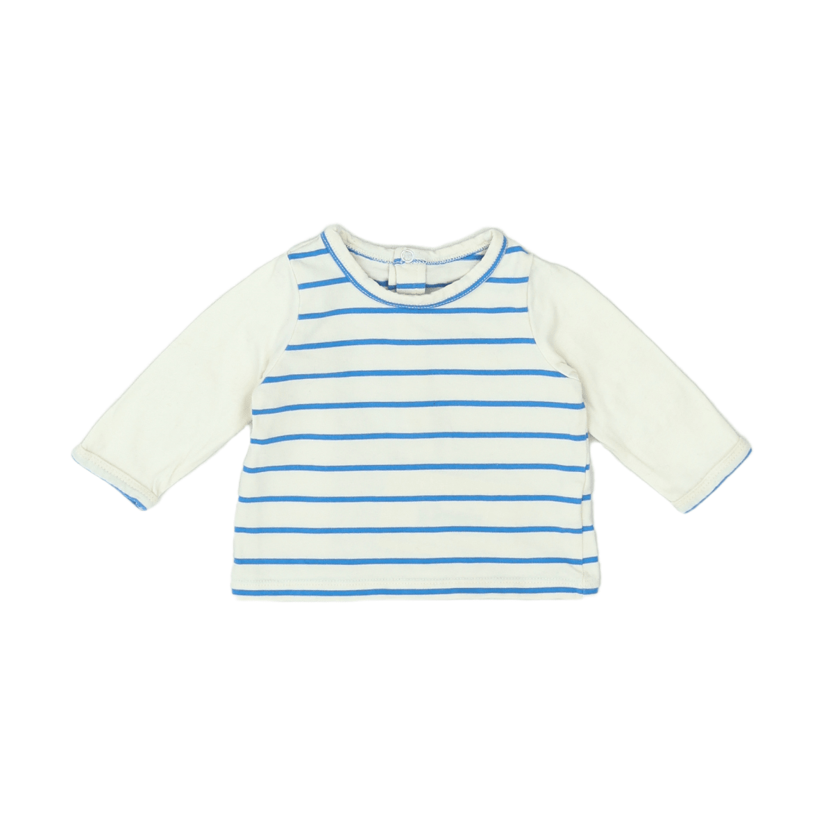 NATALYS - T-SHIRT - BLAU, WEIß - 3 MONATE