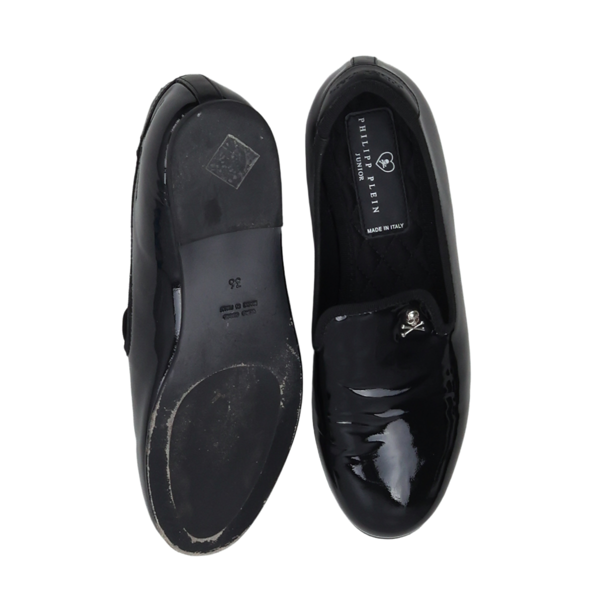 PHILIPP PLEIN - MOCASSINS - NOIR - 36