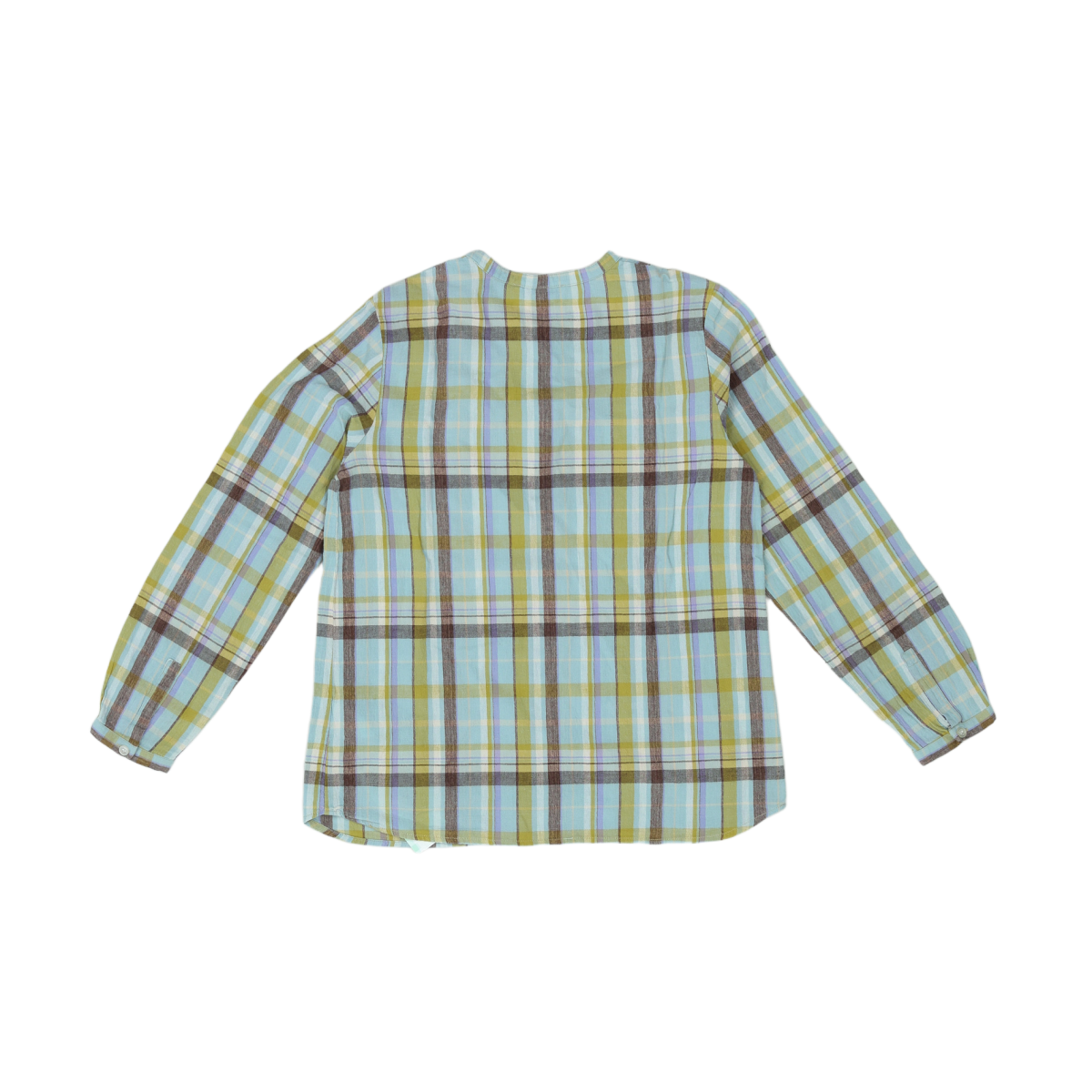 BONPOINT - CHEMISE - BLEU, VERT - 12 ANS