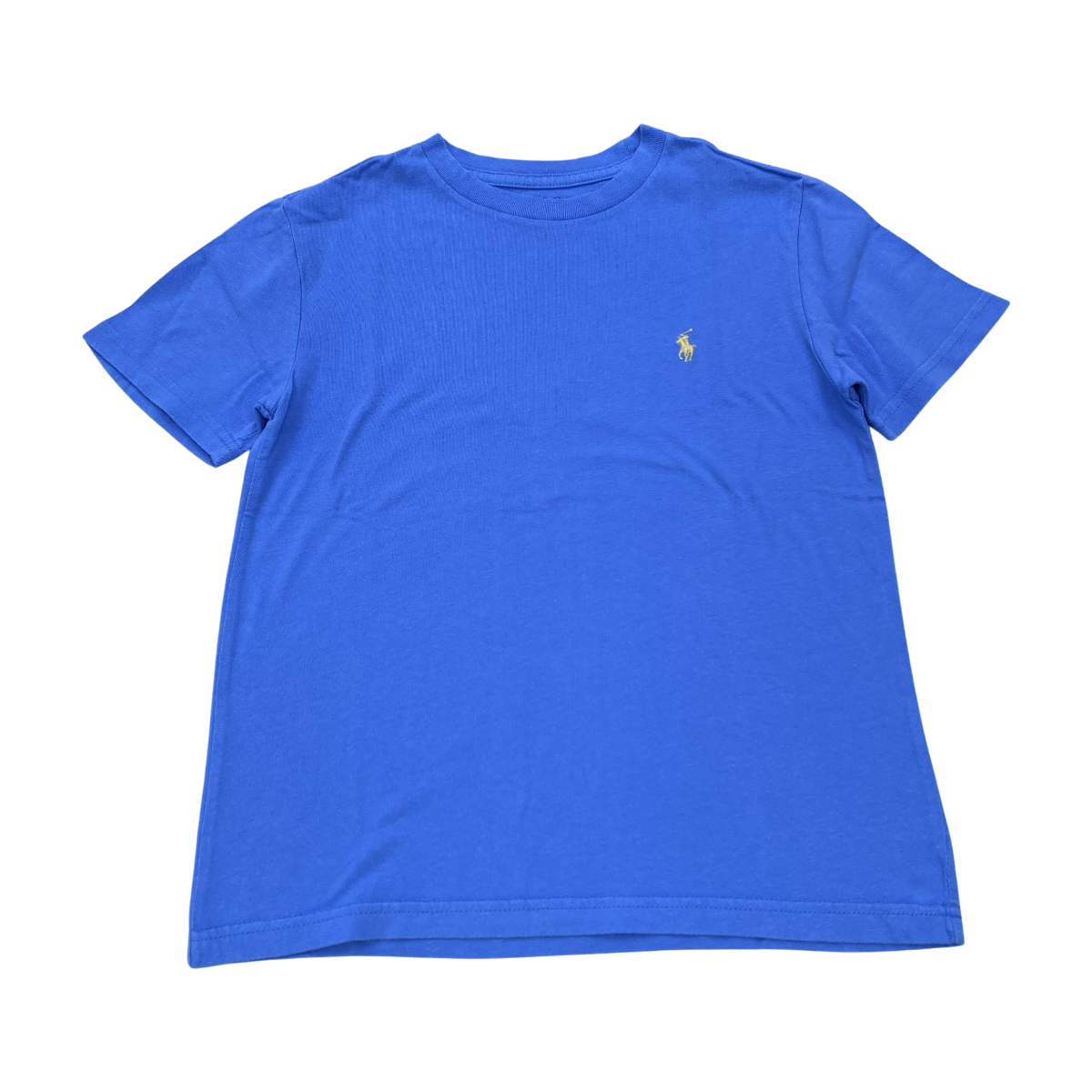 RALPH LAUREN - T-SHIRT - BLEU - 8 ANS