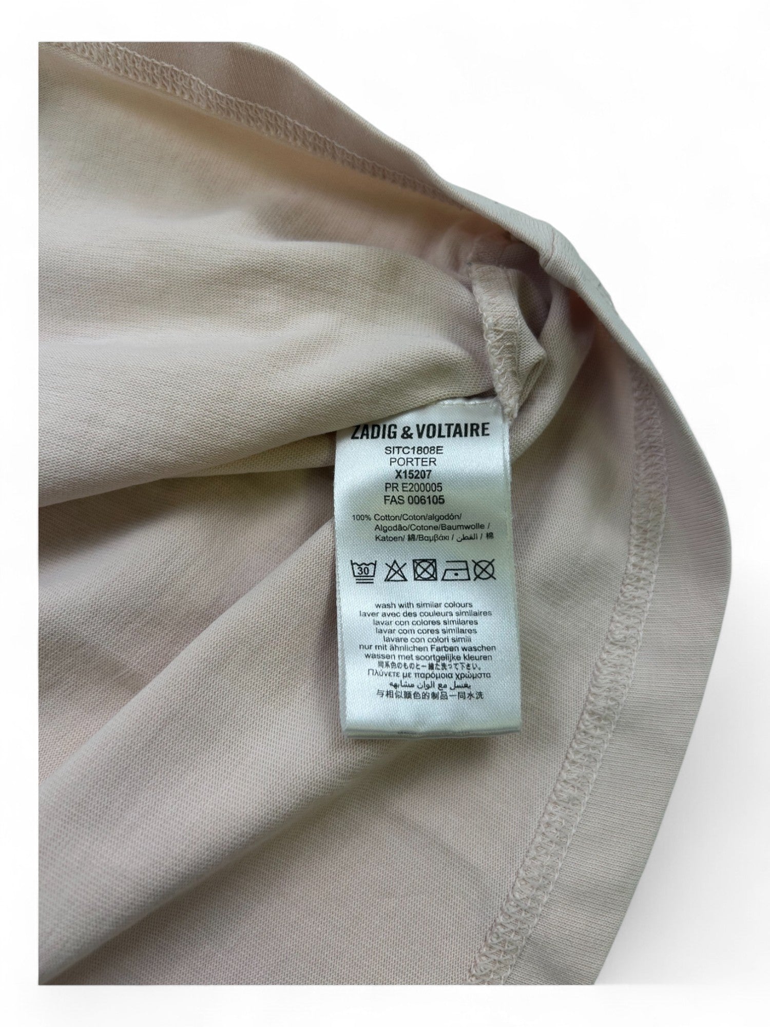 ZADIG & VOLTAIRE - T-SHIRT - 12 ANS