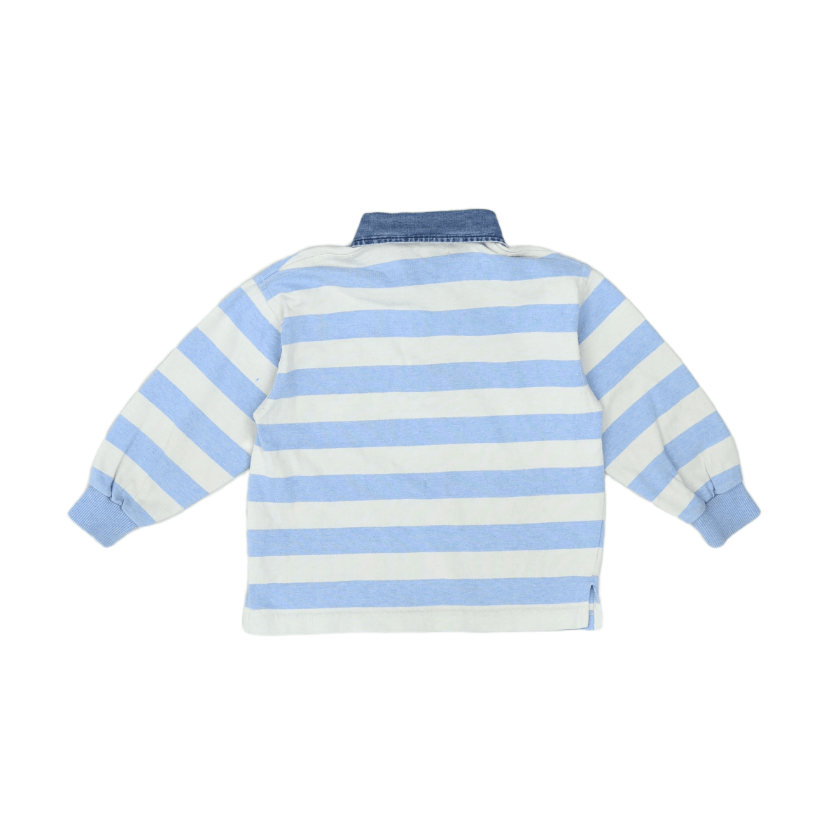 CYRILLUS - PULLOVER - WEIß, BLAU - 4 JAHRE