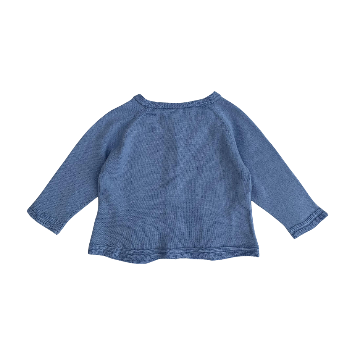 MARIE PUCE - CARDIGAN - BLEU - 6 MOIS