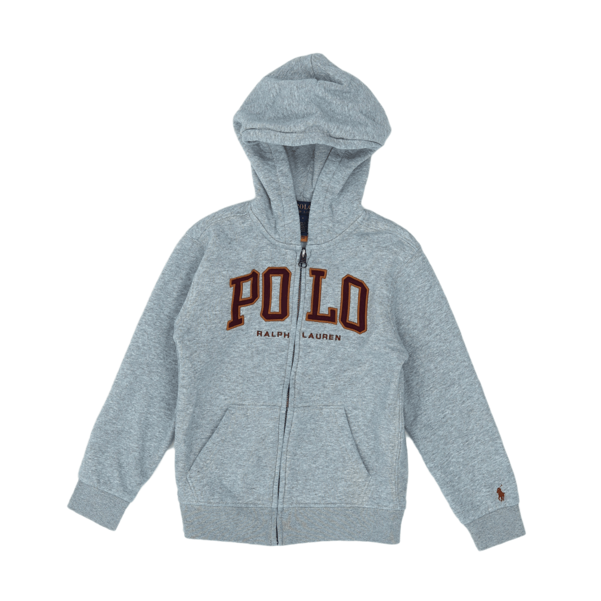 RALPH LAUREN - SWEAT - GRIS - 6 ANS