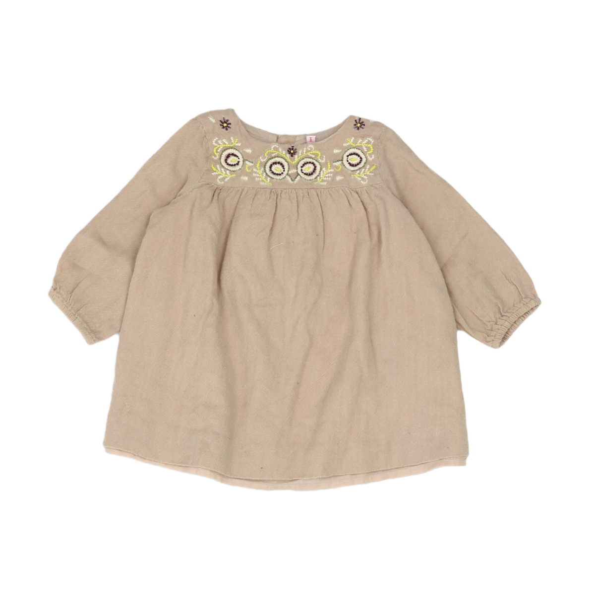BONPOINT - BLOUSE - BEIGE, BLANC - 18 MOIS