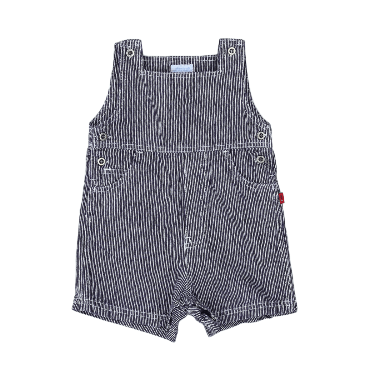 JACADI - SALOPETTE - BLANC, BLEU - 18 MOIS