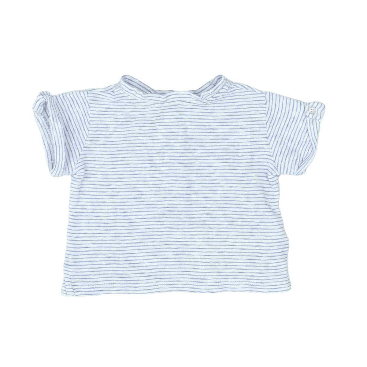 TARTINE & CHOCOLAT - T-SHIRT - BLEU, BLANC - 18 MOIS