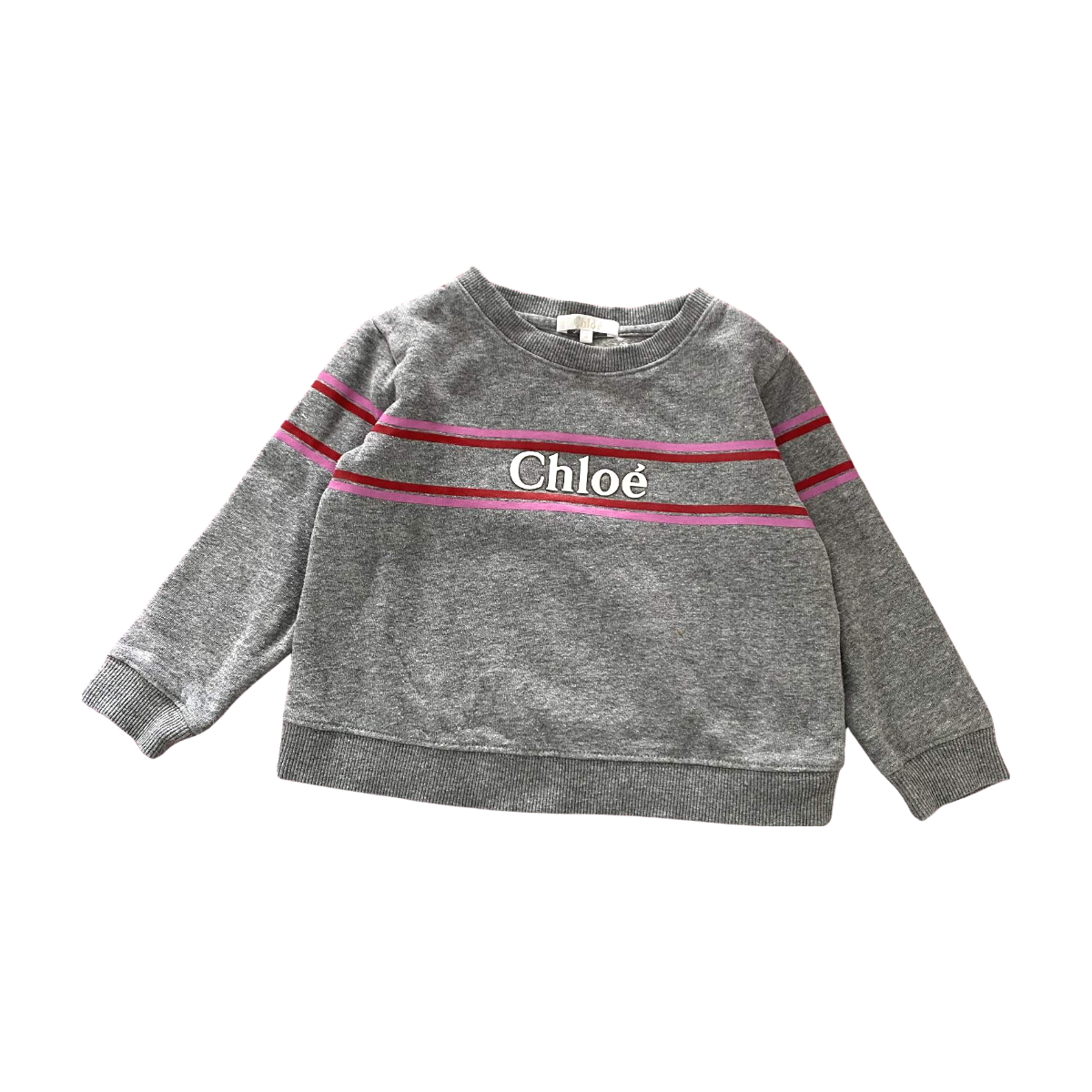 CHLOÉ - PULL - GRIS - 4 ANS