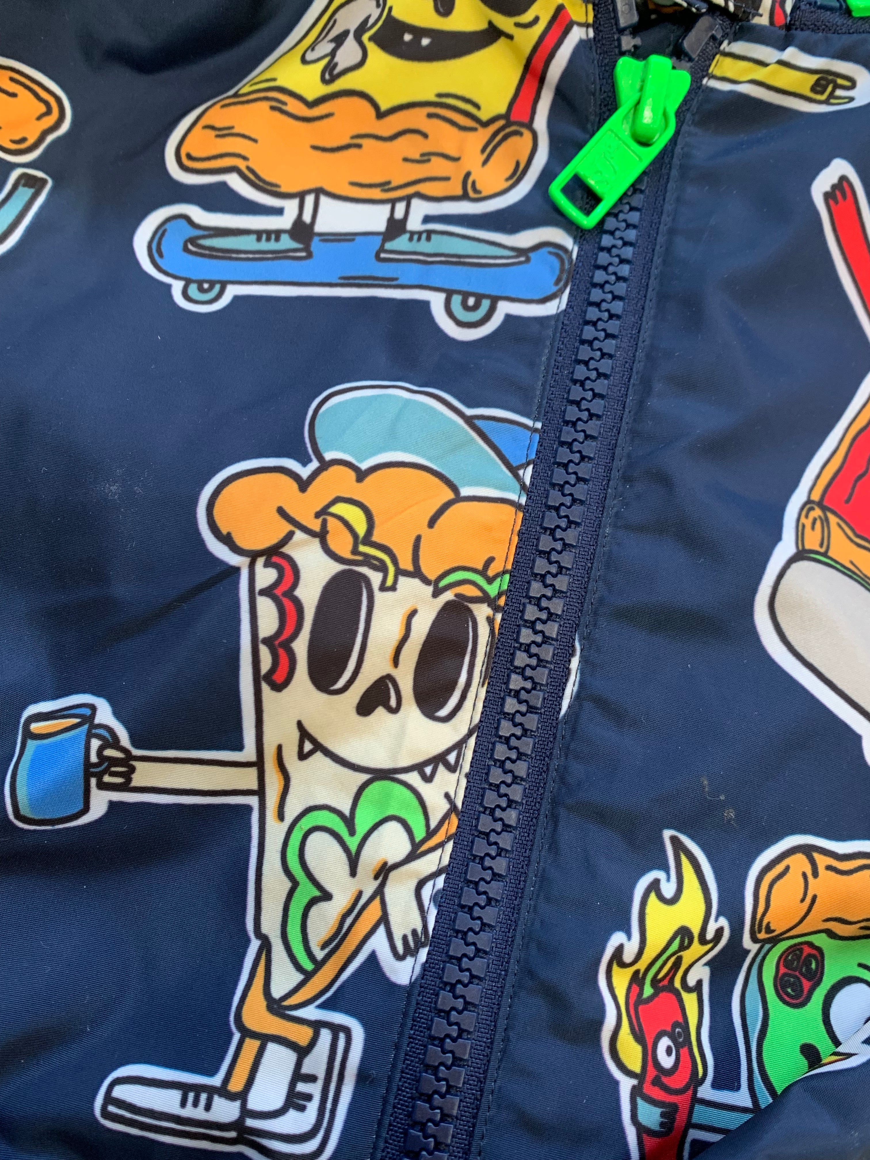 STELLA MCCARTNEY - IMPERMÉABLE - BLEU, MULTICOLORE - 4 ANS