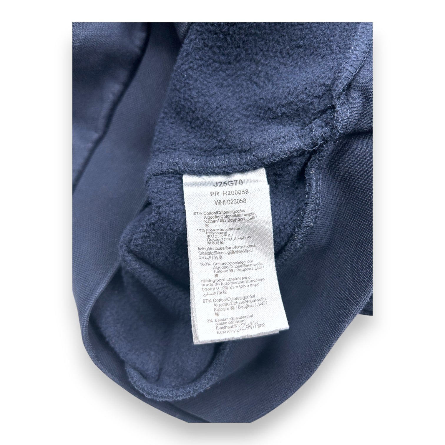 HUGO BOSS - SWEATSHIRT - BLUE - 6 YEARS