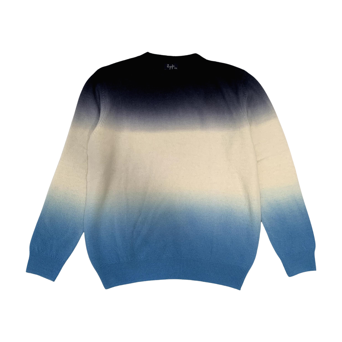 IL GUFO - PULL - BLEU, BLANC - 10 ANS