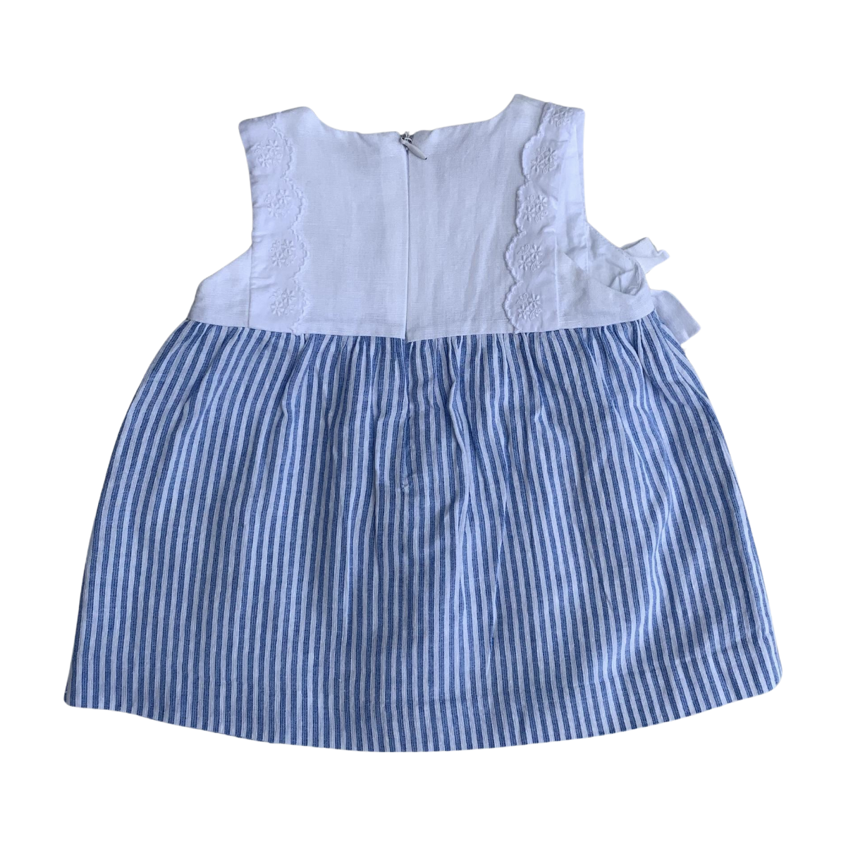 PAZ RODRIGUEZ - ROBE - BLEU, BLANC - 6 MOIS