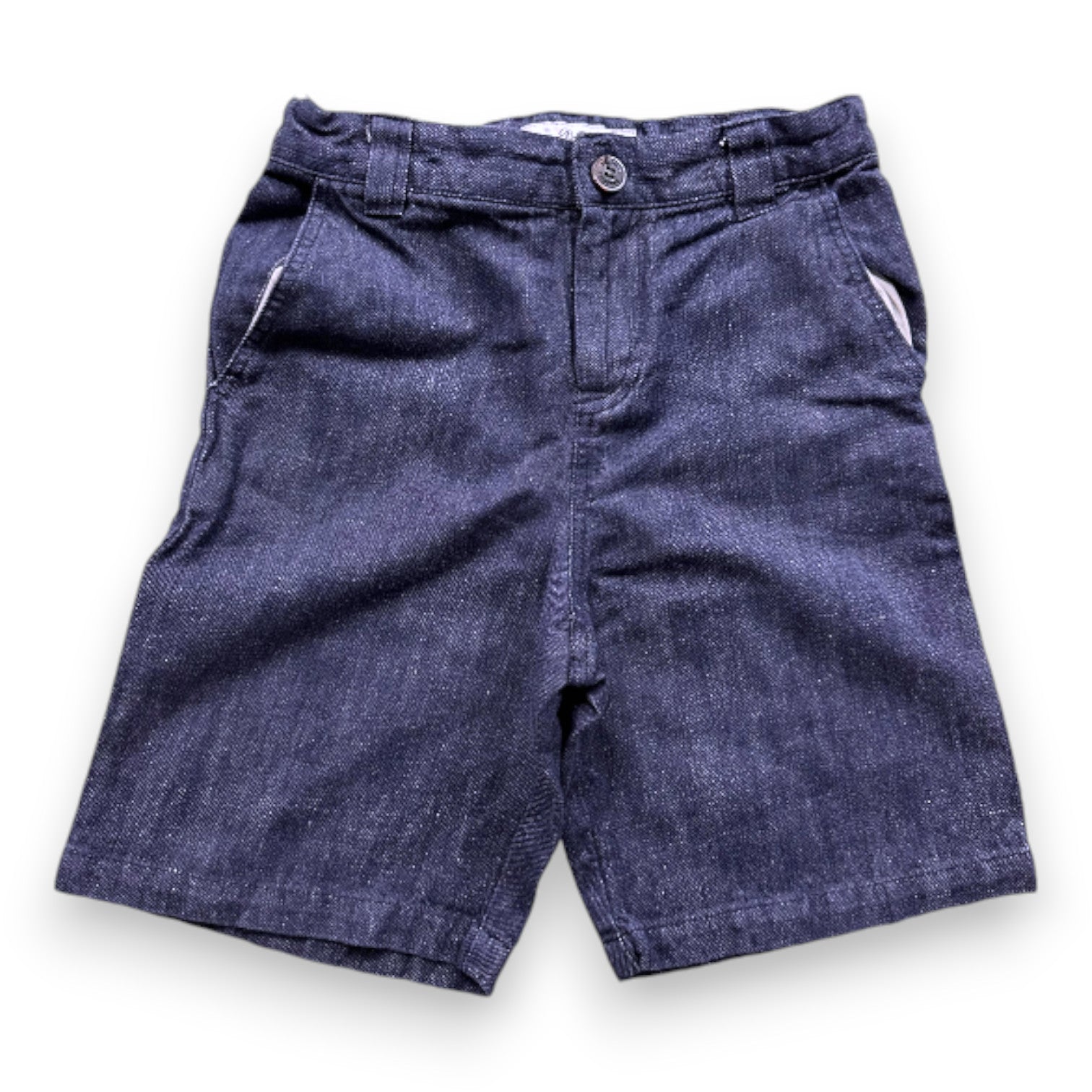 BONPOINT - BERMUDA SHORTS - BLUE - 4 YEARS
