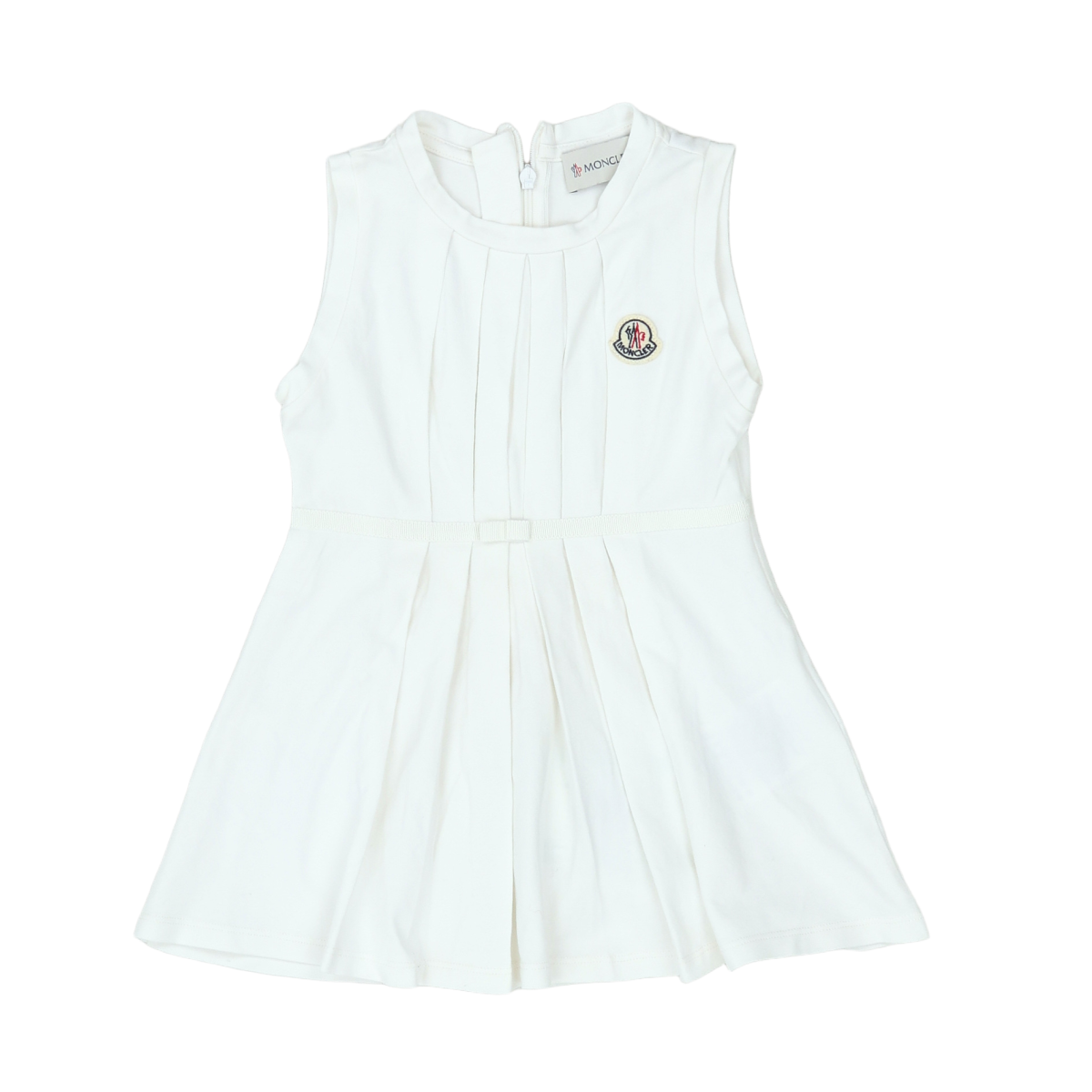 MONCLER - ROBE - BLANC - 24 MOIS