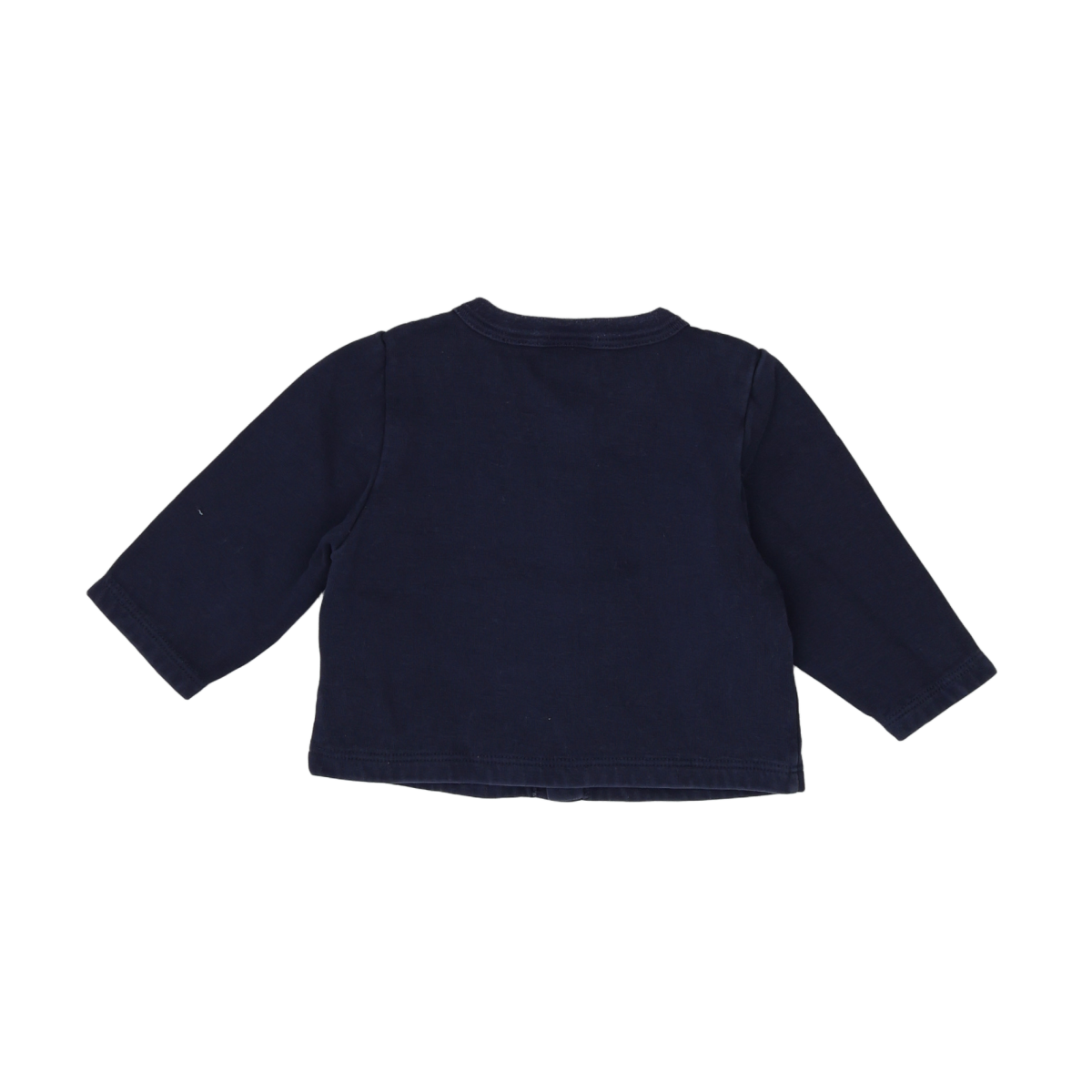 PETIT BATEAU - CARDIGAN - BLEU - 6 MOIS