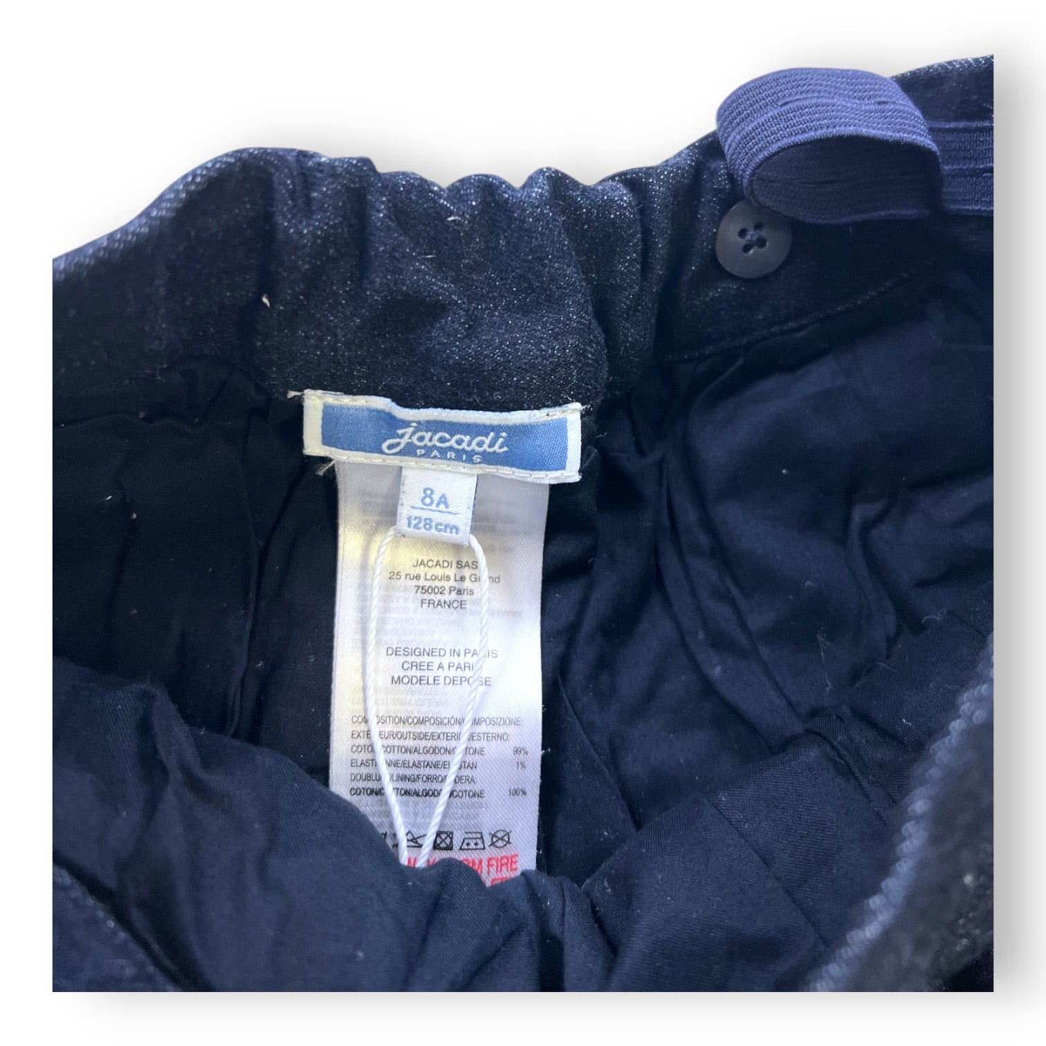 JACADI - SKIRT - BLUE - 8 YEARS