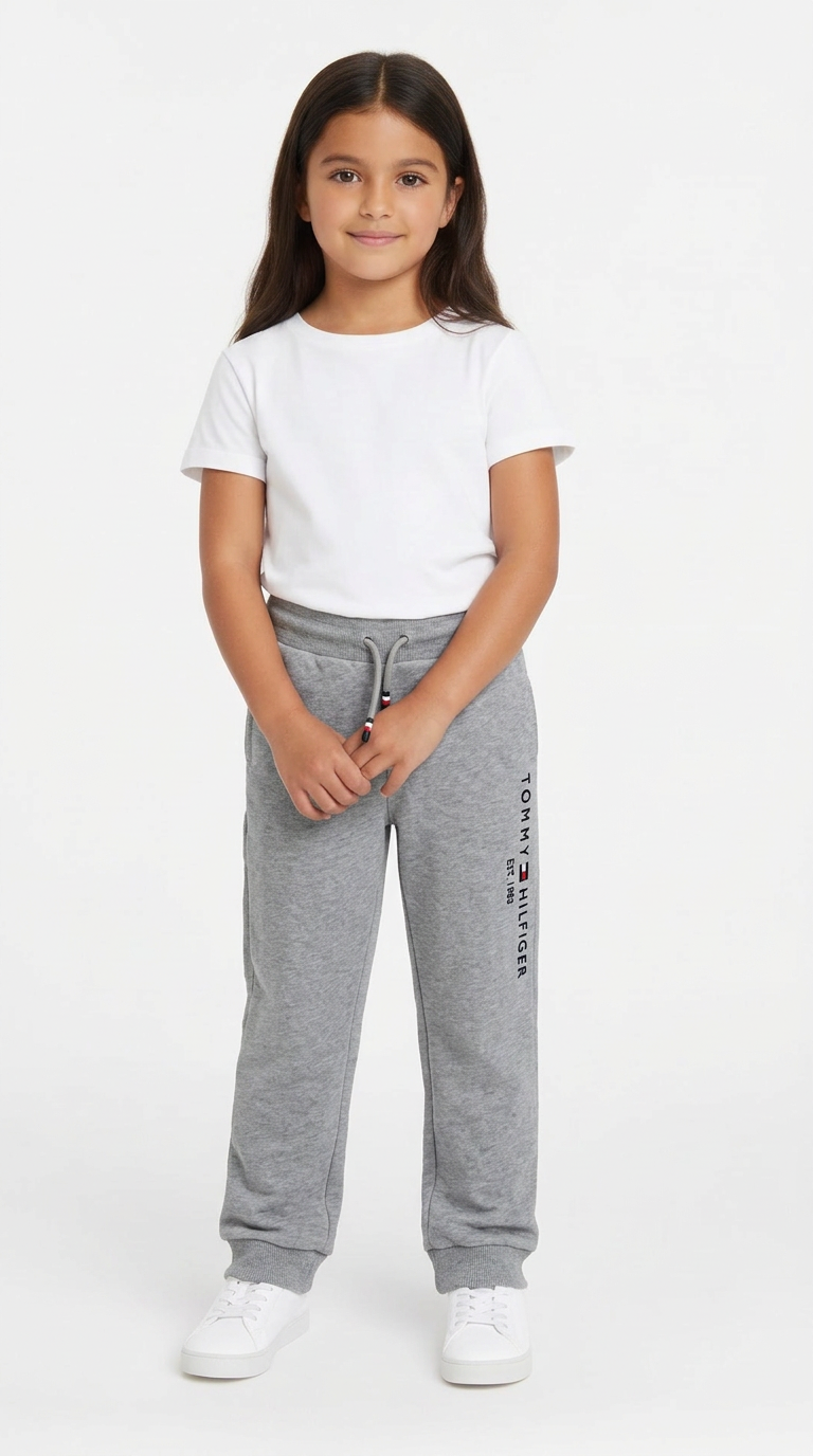 TOMMY HILFIGER - JOGGING - GRIS - 6 ANS