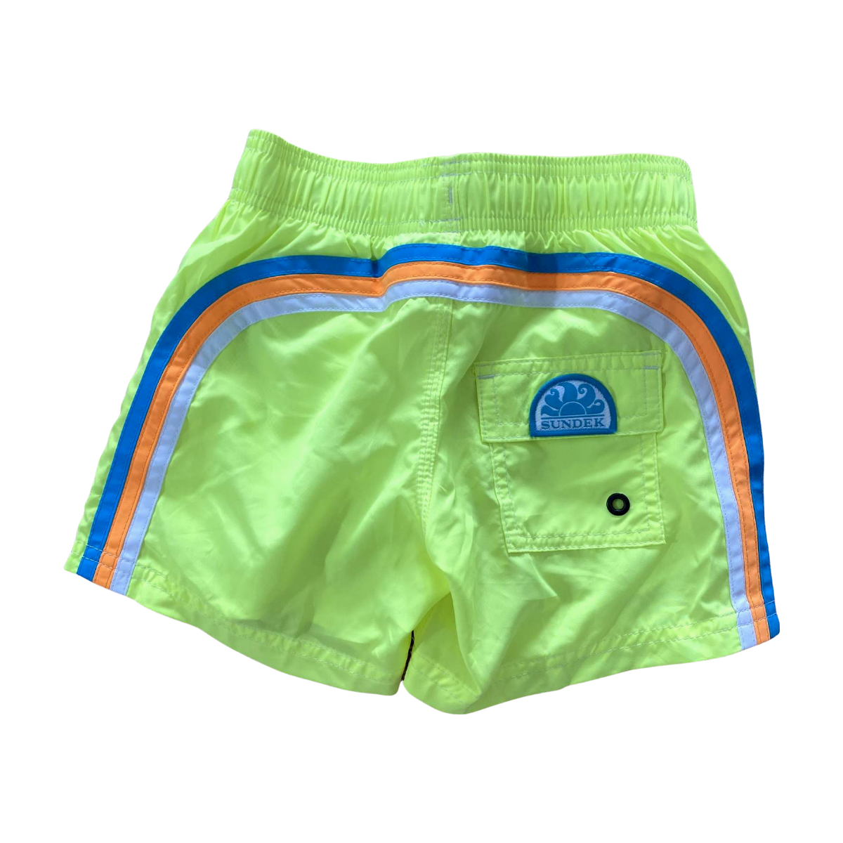 SUNDEK - SHORT DE BAIN - JAUNE - 6 ANS