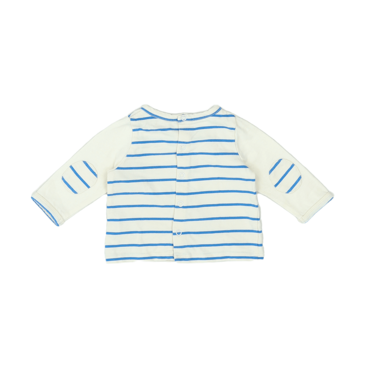 NATALYS - T-SHIRT - BLAU, WEIß - 3 MONATE