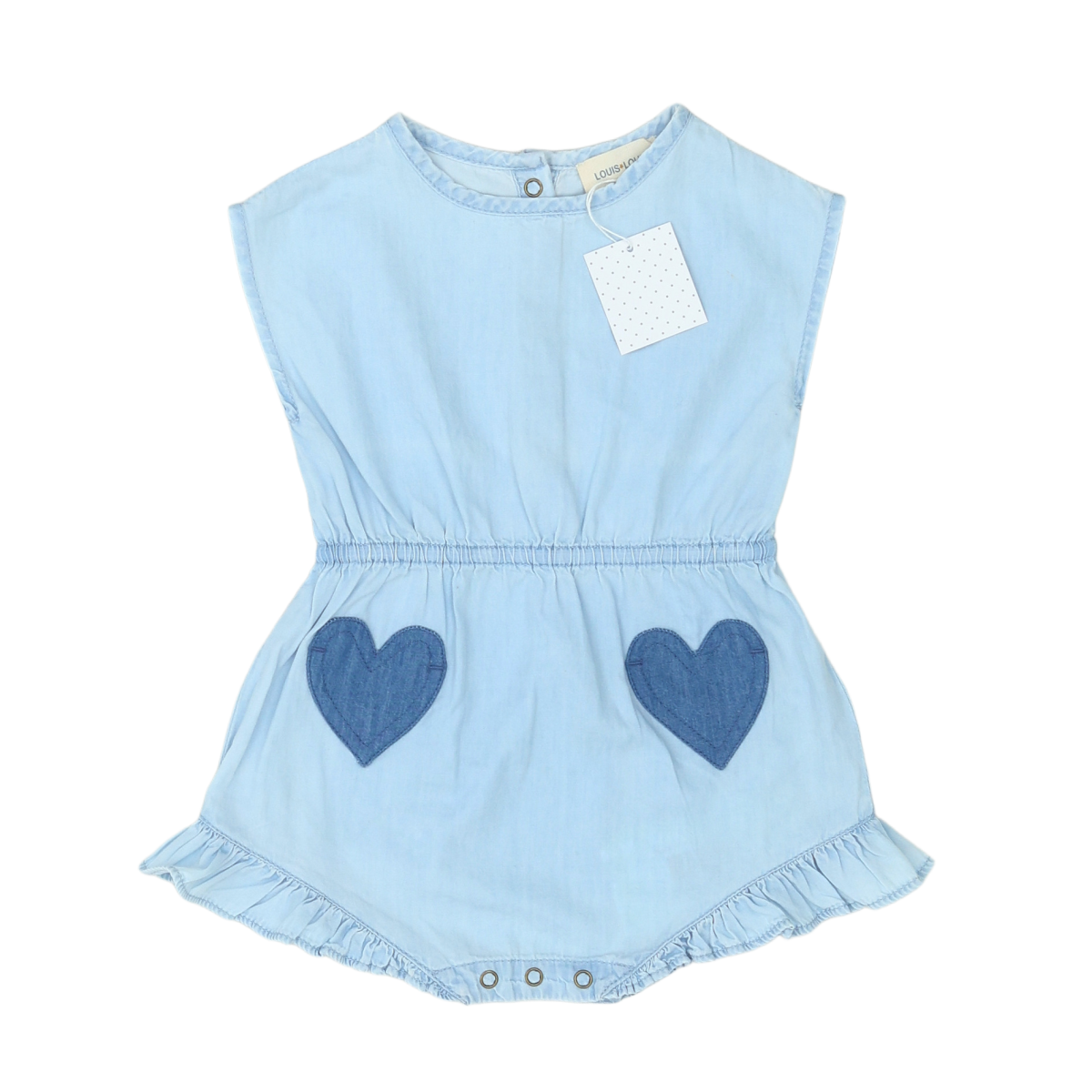 LOUIS LOUISE - BARBOTEUSE - BLEU - 12 MOIS