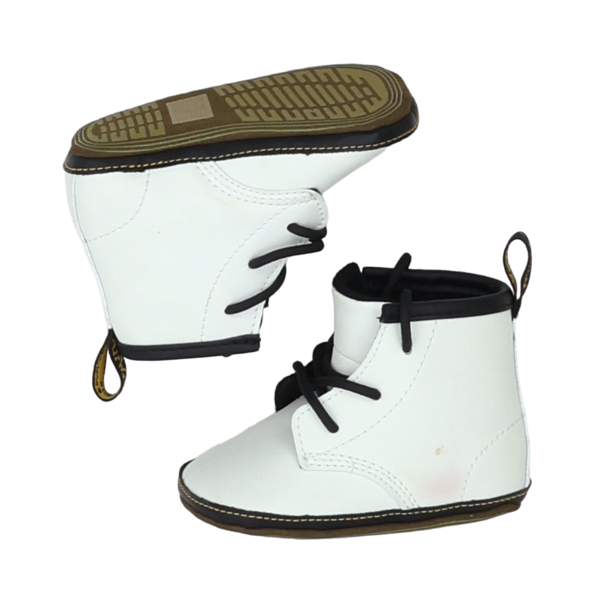 DR. MARTENS - BOTTES - BLANC - 18