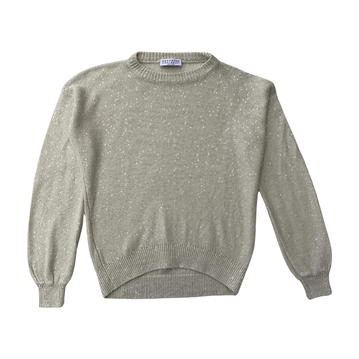 BRUNELLO CUCINELLI - PULL - BEIGE - 8 ANS