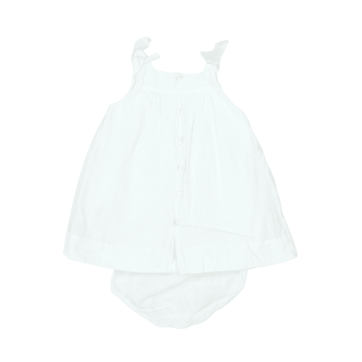 JACADI - ROBE - BLANC - 6 MOIS