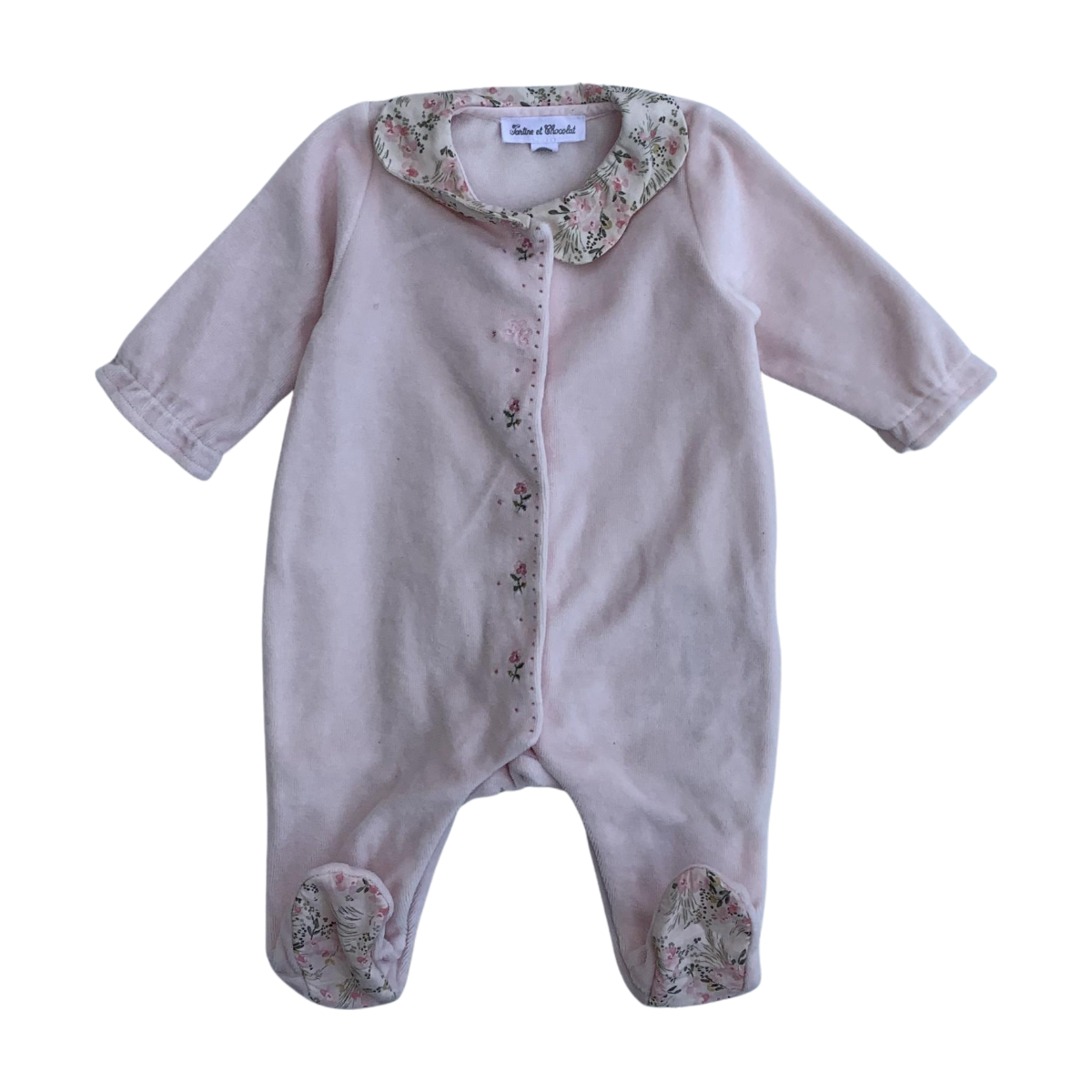 TARTINE & CHOCOLAT - PYJAMA - ROSE - 1 MOIS