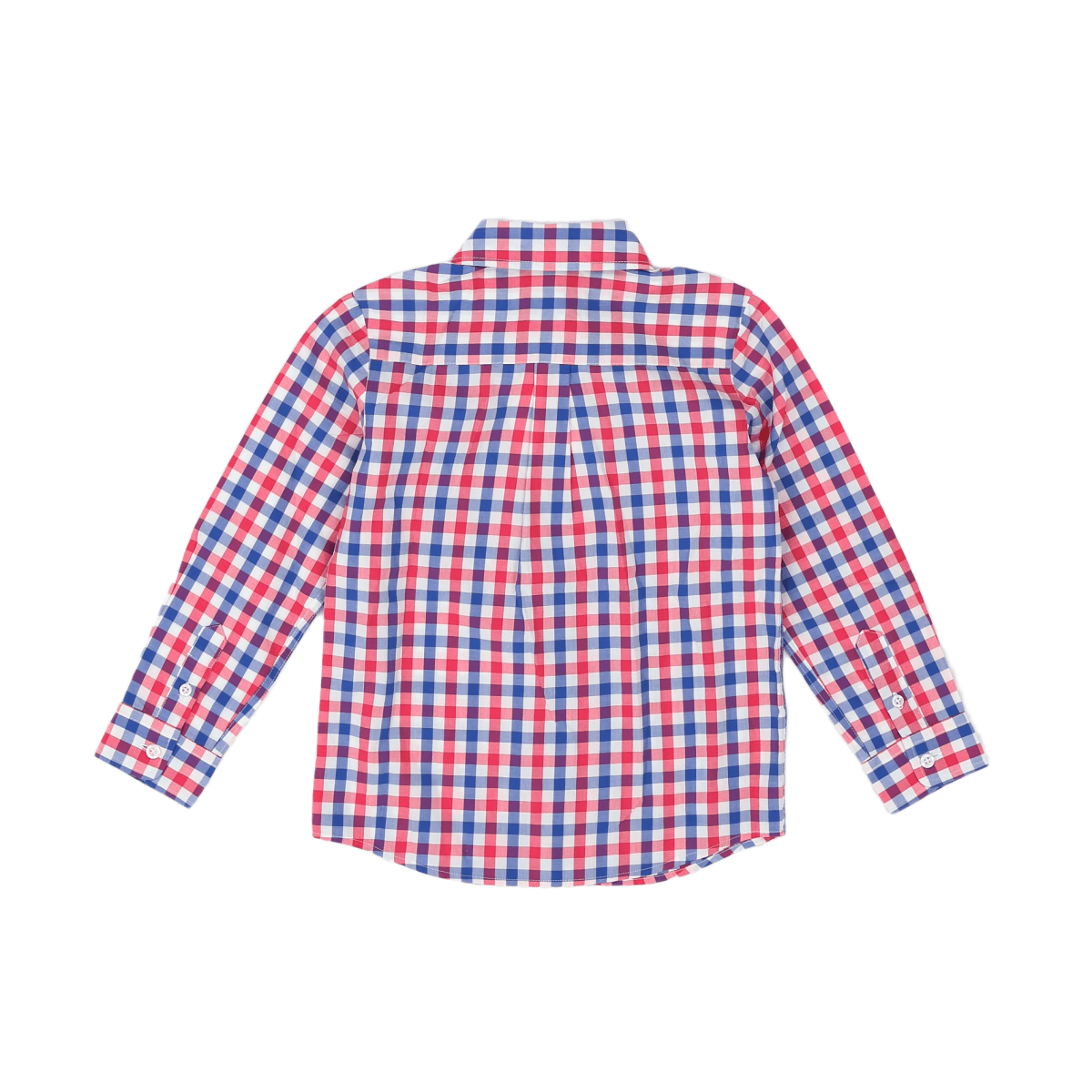 JACADI - CHEMISE - ROUGE, BLEU - 5 ANS