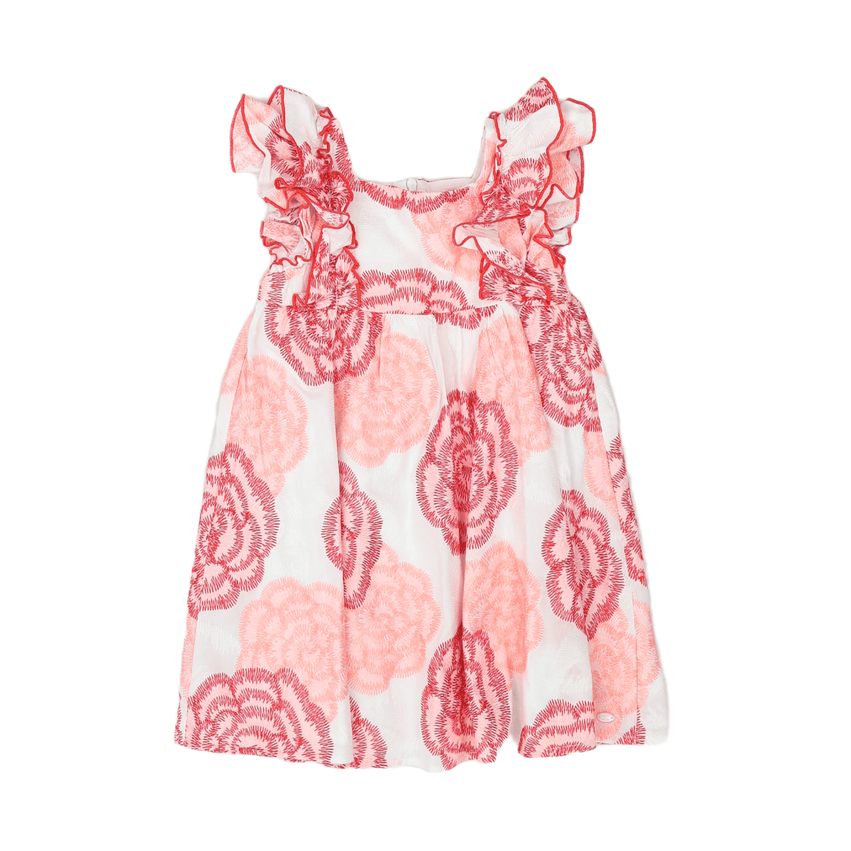 TARTINE & CHOCOLAT - KLEID - WEISS, ROSA - 5 JAHRE