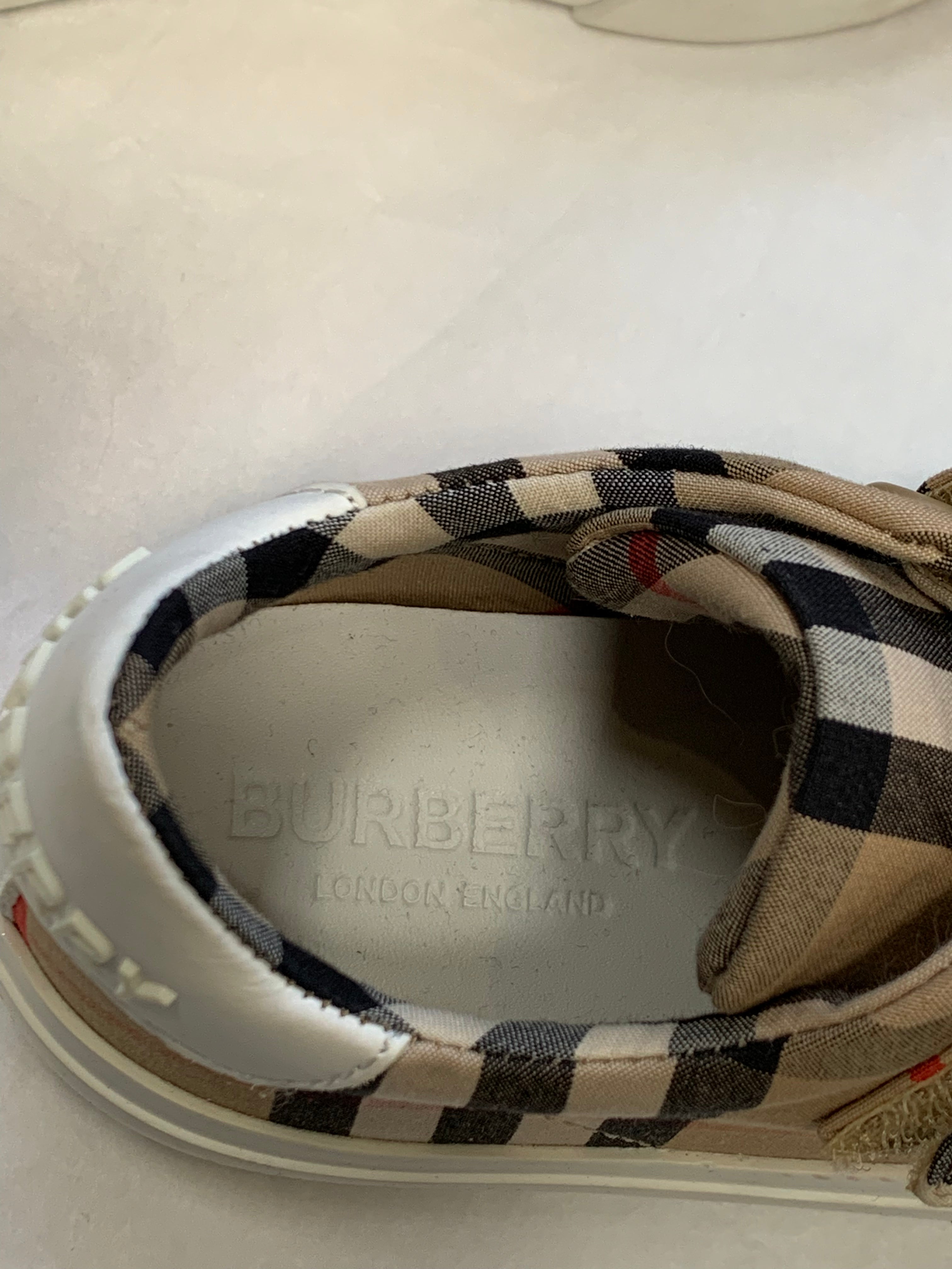 BURBERRY - SNEAKER - BEIGE, BRAUN - 25