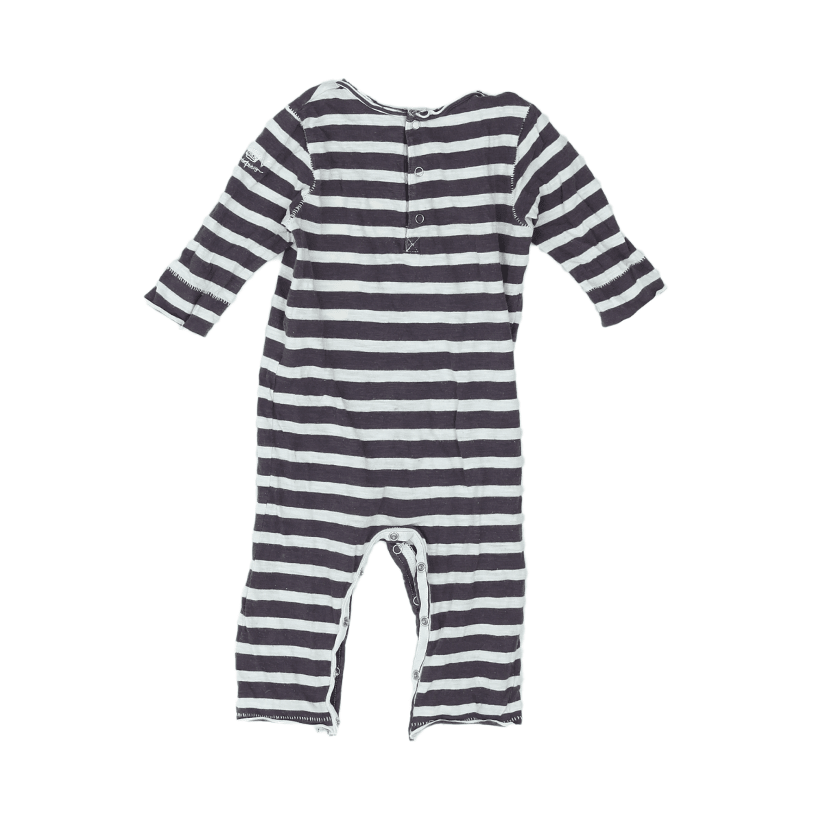 ZADIG & VOLTAIRE – JUMPSUIT – WEIß, GRAU – 6 MONATE