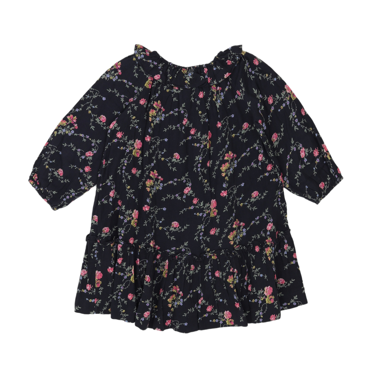 BONTON - ROBE - NOIR - 4 ANS