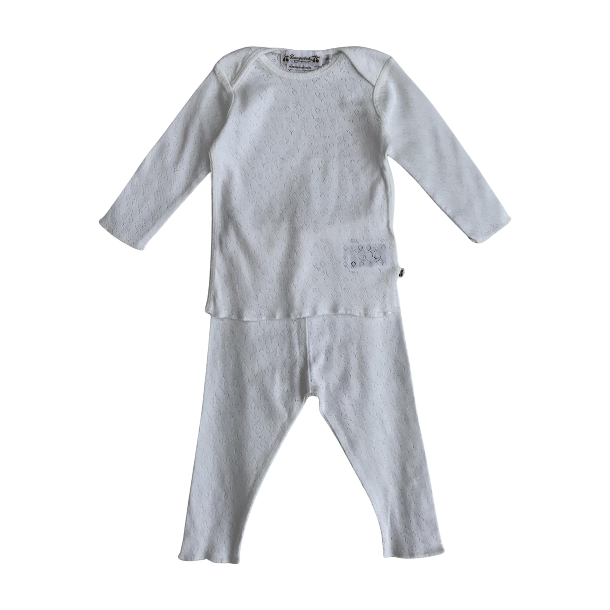 BONPOINT - ENSEMBLE - BLANC - 6 MOIS