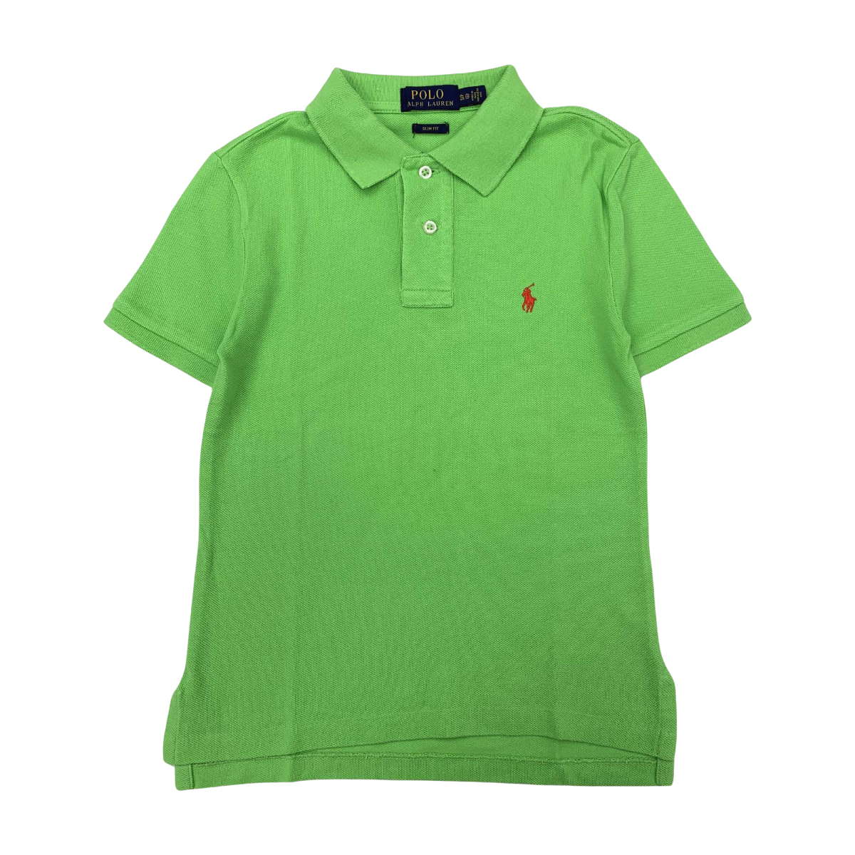 RALPH LAUREN - POLO - VERT - 8 ANS