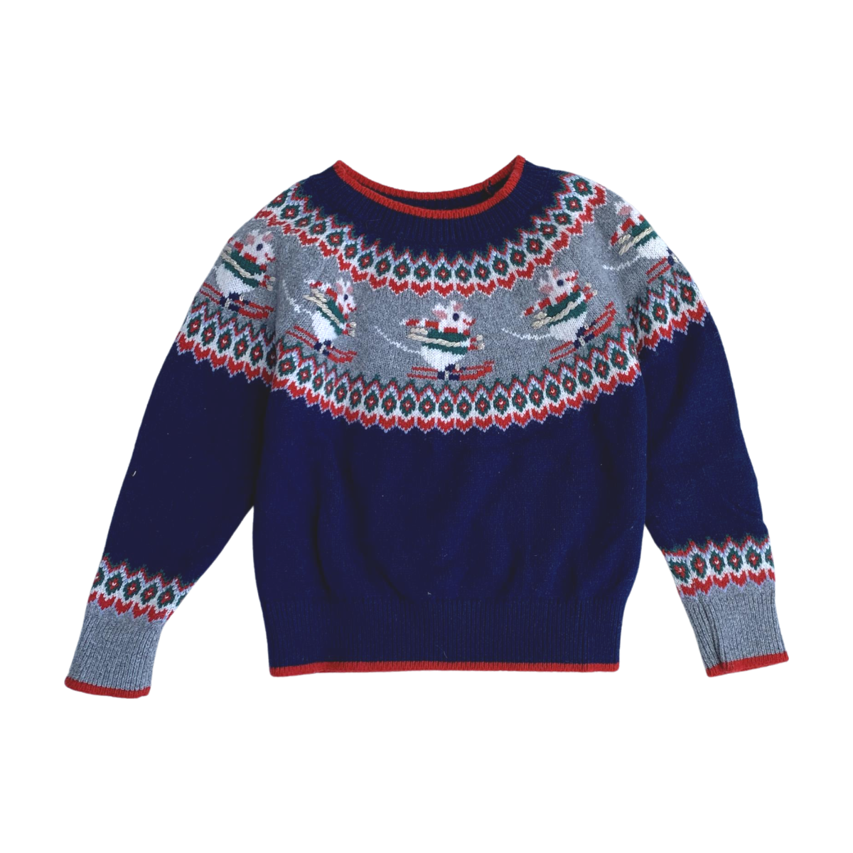 BODEN - PULL - BLEU, MULTICOLORE - 18 MOIS