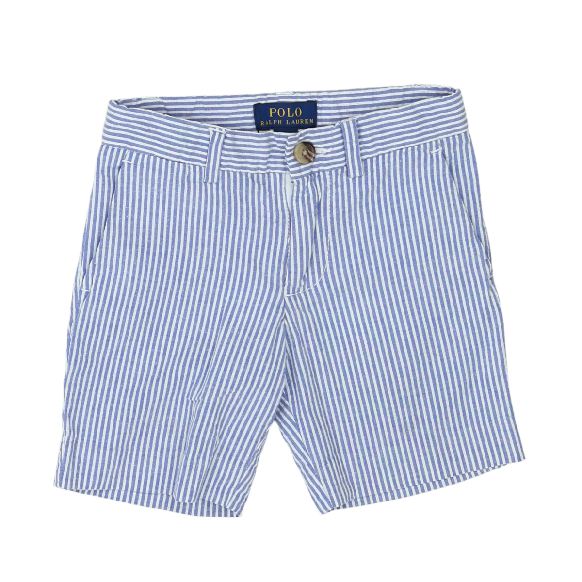 RALPH LAUREN - SHORT - BLEU, BLANC - 24 MOIS