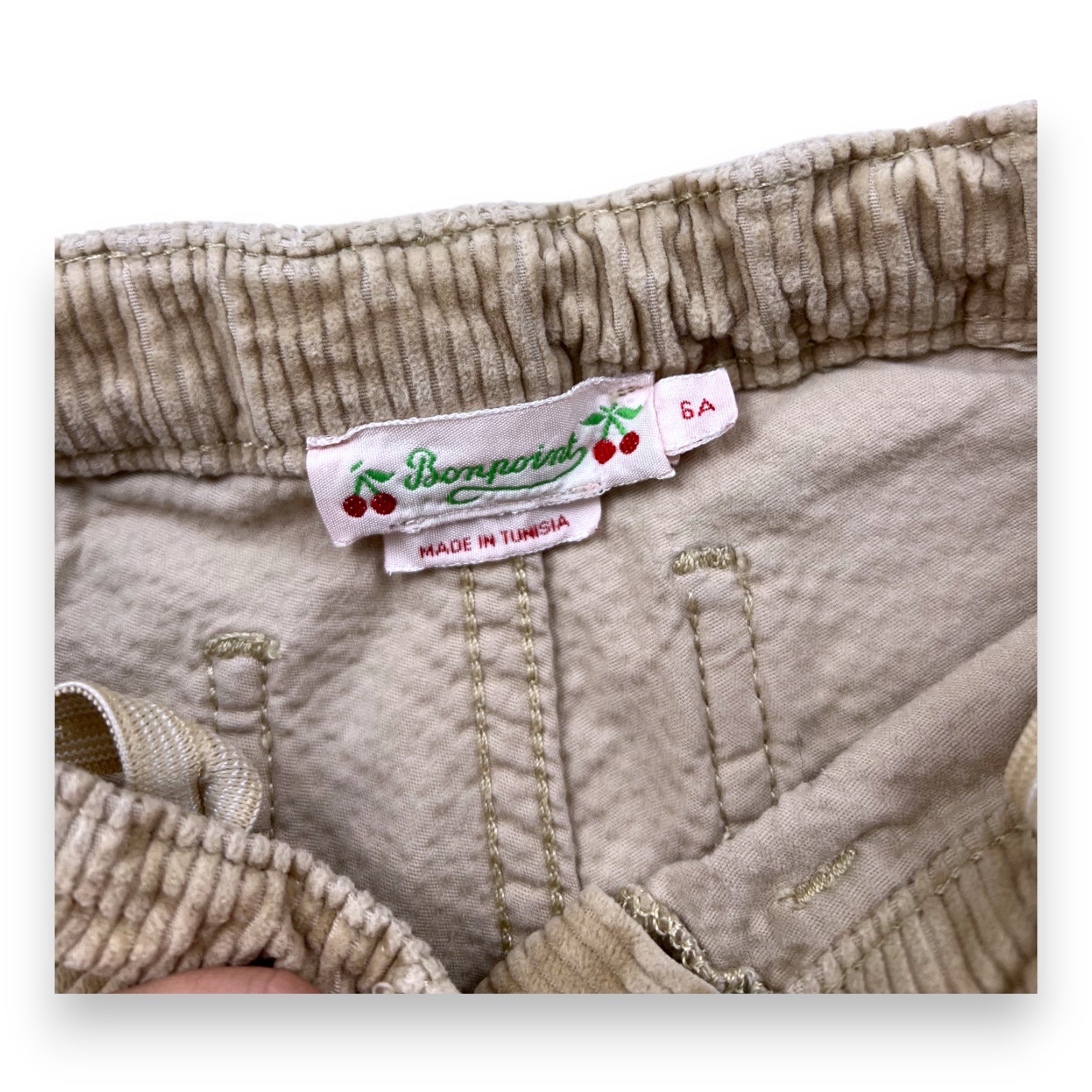 BONPOINT - HOSEN - BEIGE - 6 JAHRE