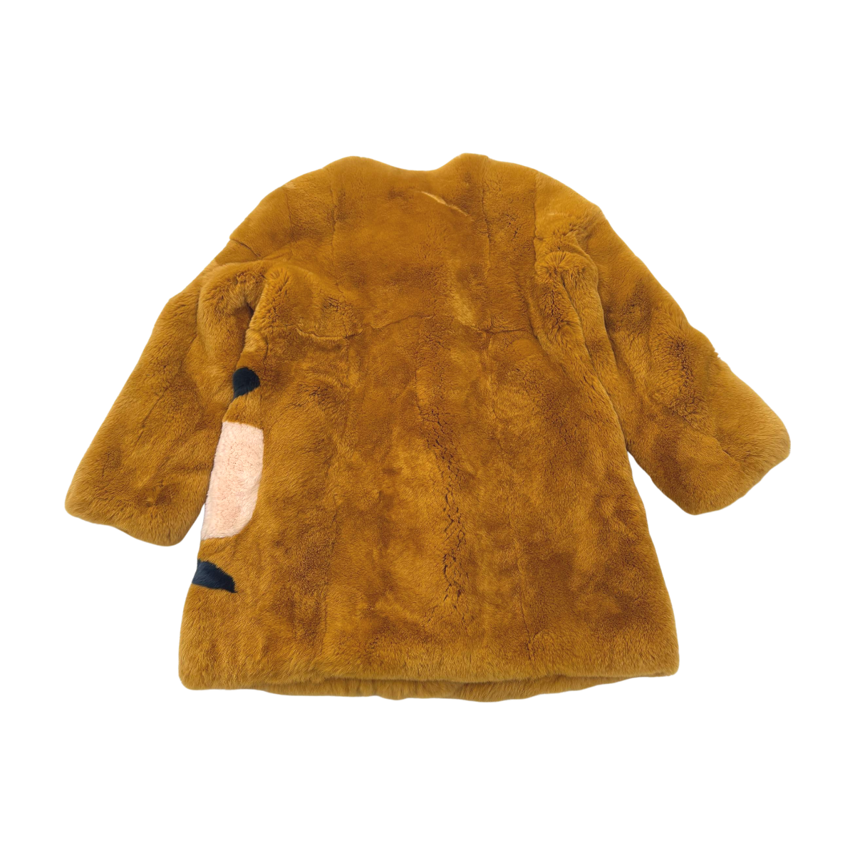 YVES SALOMON - MANTEAU - JAUNE, MULTICOLORE - 6 ANS