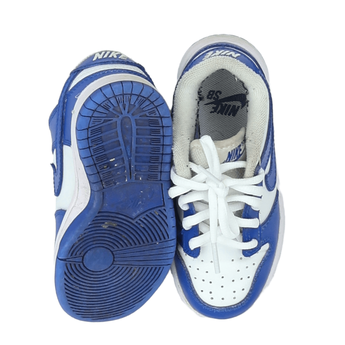 NIKE - BASKETS - BLEU, BLANC - 26