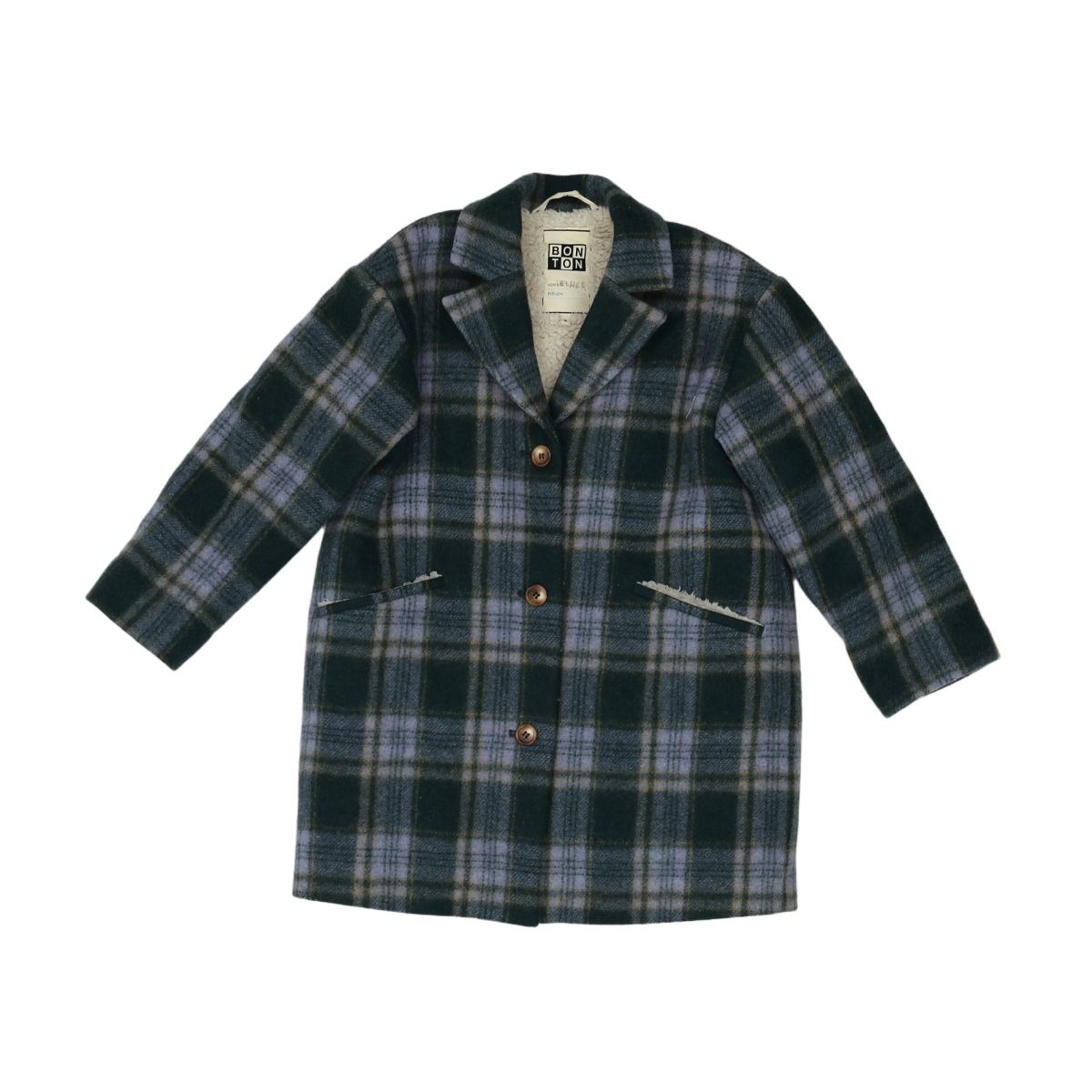 BONTON - MANTEAU - VERT - 8 ANS