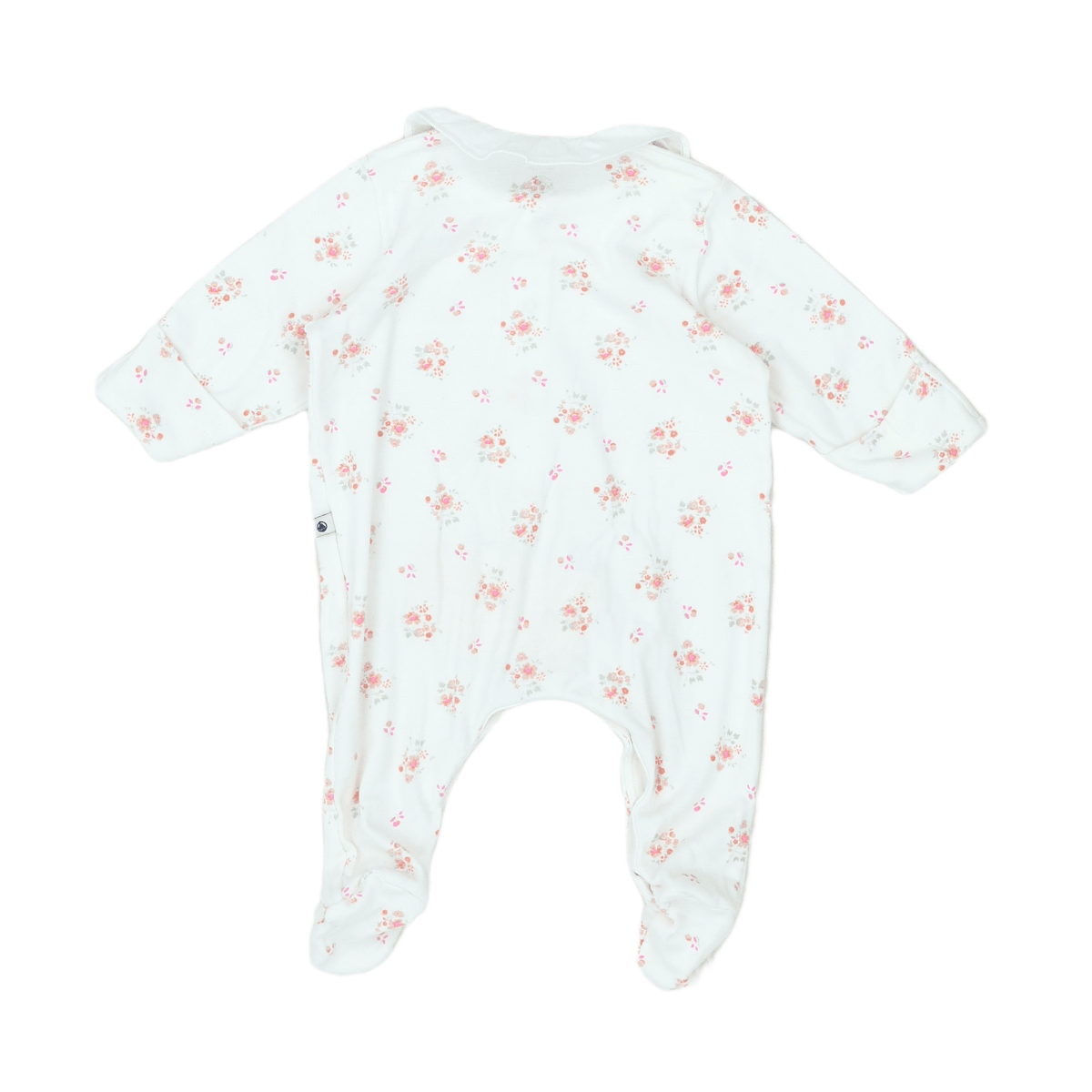 LITTLE BOAT - PAJAMAS - WHITE, PINK - 3 MONTHS