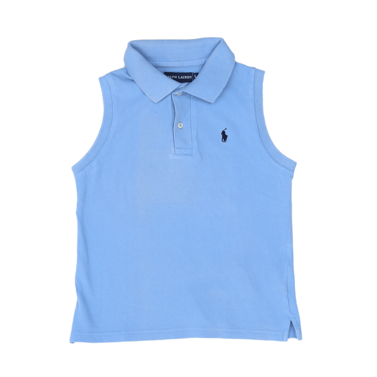 RALPH LAUREN - POLO SHIRT - BLUE - 10 YEARS