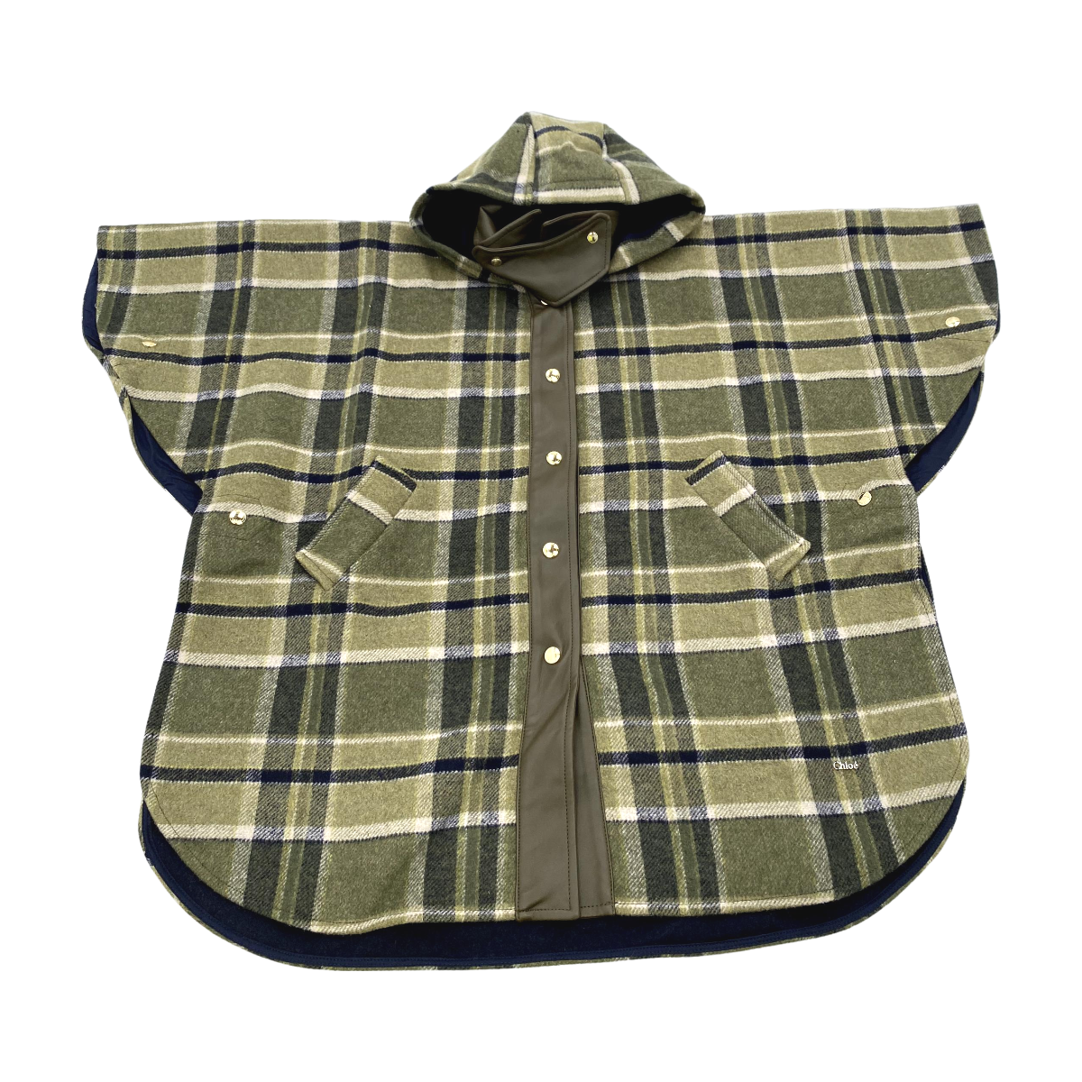 CHLOÉ - BLOUSON SANS MANCHE - VERT - 10 ANS