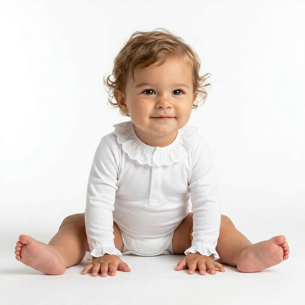 PATACHOU - BODY - BLANC - 6 MOIS