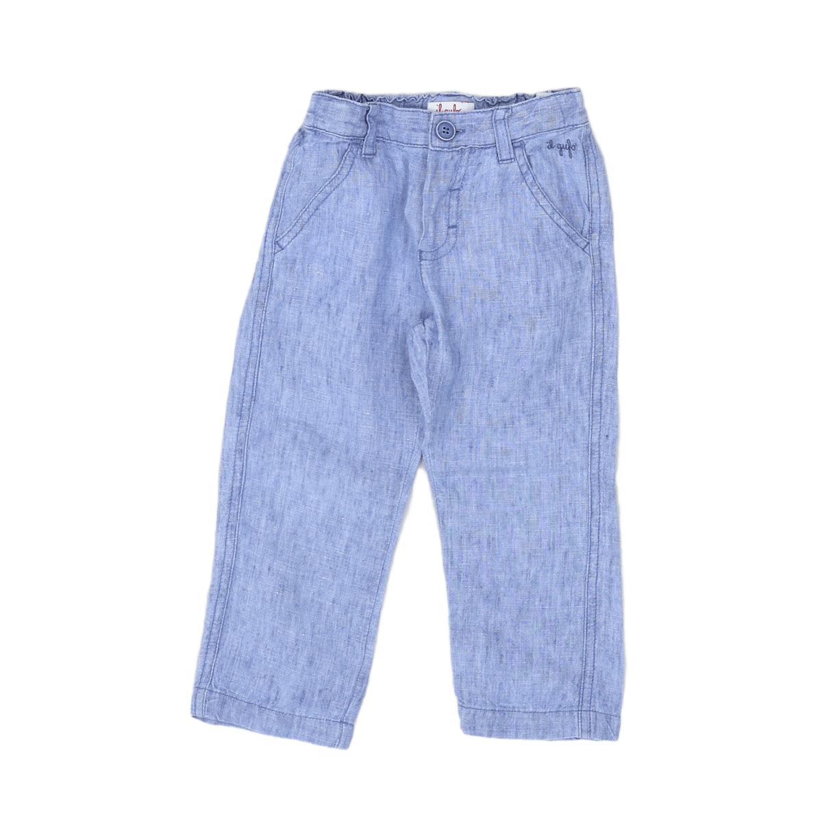 IL GUFO - PANTS - BLUE - 24 MONTHS