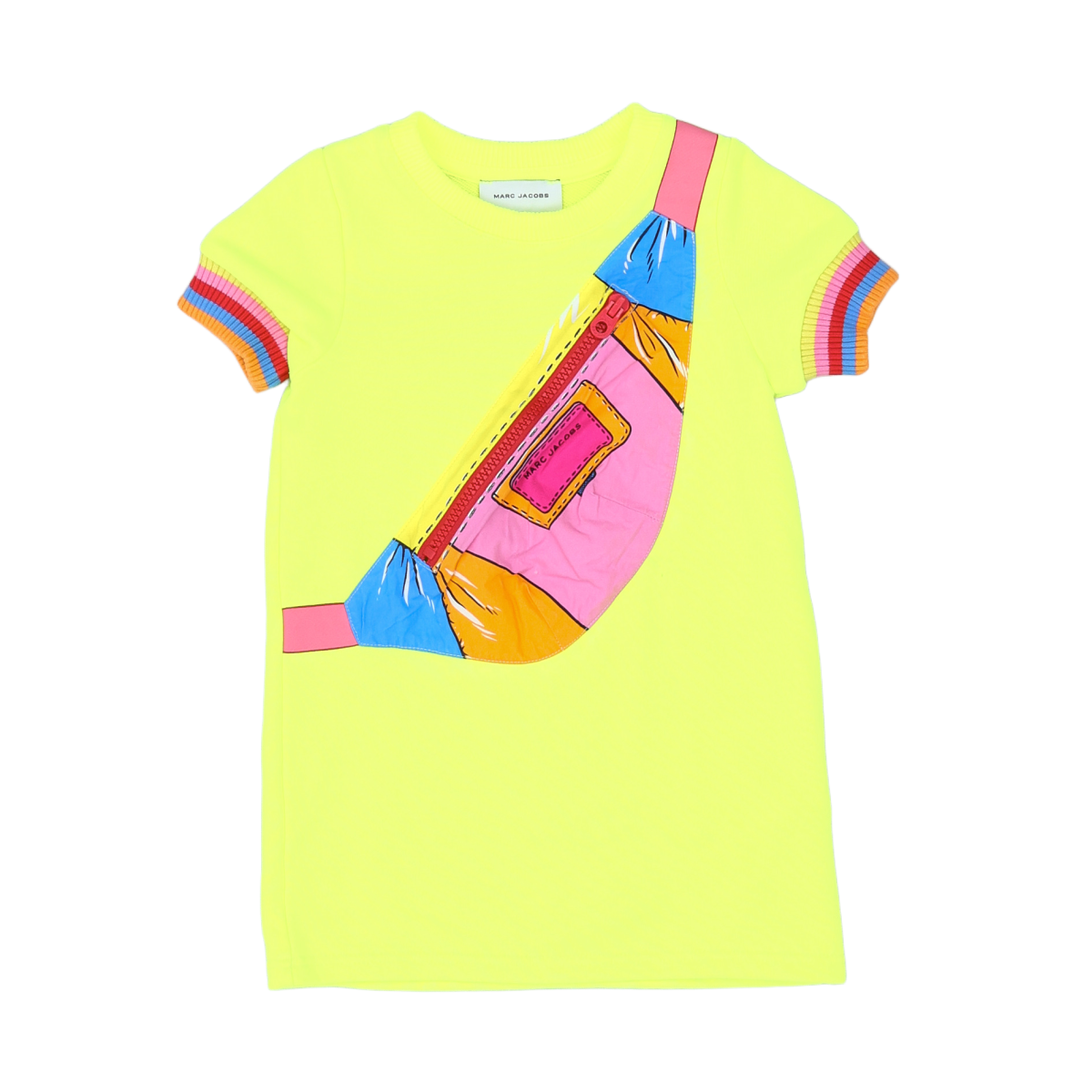 MARC JACOBS - ROBE - JAUNE, MULTICOLORE - 24 MOIS